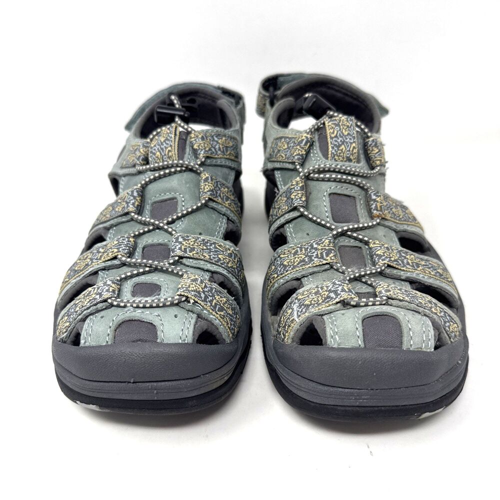LL BEAN All Terrain Explorer Sandals Womens Sz 6.5 Floral Tapestry Hiking Trail